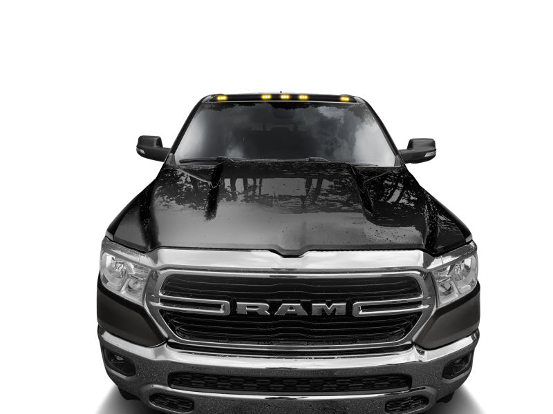 AVS 16-18 Ram 1500 Excludes Sport And Rebel Models Aerocab Marker Light - Bril Blk Crystal Perlcoat