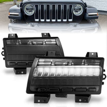 Cargar imagen en el visor de la galería, ANZO Wrangler 18-21/Gladiator 20+ LED Side Marker Lights Smoke w Sequential Signal