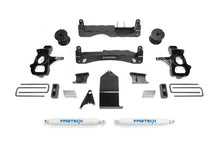 Cargar imagen en el visor de la galería, Fabtech 14-18 GM C/K1500 P/U w/oE Forg Stl UCA 4in Basic Sys w/Perf Shks