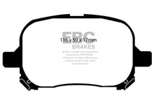 Cargar imagen en el visor de la galería, EBC 97-99 Lexus ES300 3.0 Redstuff Front Brake Pads