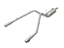 Cargar imagen en el visor de la galería, aFe 09-18 Ram 1500 V8 5.7L Hemi Gemini XV 3in 304 SS Cat-Back Exhaust w/ Polished Tips