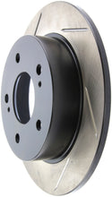 Cargar imagen en el visor de la galería, StopTech Power Slot 2/94-98 240SX 5 Lug Slotted Rear Right Rotor