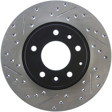 Cargar imagen en el visor de la galería, StopTech Slotted &amp; Drilled Sport Brake Rotor