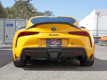 Cargar imagen en el visor de la galería, aFe POWER Takeda 2021 Toyota Supra 2.0L (t) 2.5in-3in 304 SS CB Exhaust w/ Black Tips