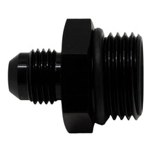 Cargar imagen en el visor de la galería, DeatschWerks 10AN ORB Male to 6AN Male Flare Adapter (Incl O-Ring) - Anodized Matte Black