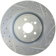 Cargar imagen en el visor de la galería, StopTech Select Sport Drilled &amp; Slotted Rotor - Front Right