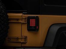 Cargar imagen en el visor de la galería, Raxiom 07-18 Jeep Wrangler JK LED Tail Lights- Black Housing (Smoked Lens)