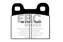 Cargar imagen en el visor de la galería, EBC 71-79 Volkswagen Beetle 1.3 (1300) Yellowstuff Front Brake Pads