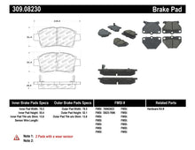 Load image into Gallery viewer, StopTech Performance 00-05 Celica GT-S Rear Brake Pads