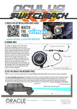 Cargar imagen en el visor de la galería, Oracle Jeep JL/Gladiator JT Oculus Bi-LED Projector Headlights - Amber/White Switchback