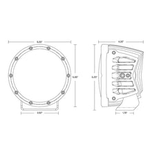Cargar imagen en el visor de la galería, Rigid Industries 360-Series Laser 6in Amber Backlight