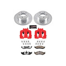 Cargar imagen en el visor de la galería, Power Stop 99-01 Jeep Cherokee Front Z36 Truck &amp; Tow Brake Kit w/Calipers