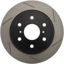 Cargar imagen en el visor de la galería, StopTech PowerSlot Chevrolet Avalanche/Silverado/Suburban/Tahoe / GMC Yukon Left Slotted Rear Rotor