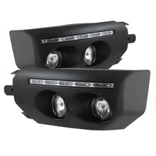 Cargar imagen en el visor de la galería, Spyder Toyota FJ Cruiser 07-14 Fog Lights With LED Daytime Running Lights w/swch Blk FL-DRL-TFJ07-BK