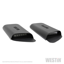 Cargar imagen en el visor de la galería, Westin 18-20 Jeep Wrangler JL 2dr LED Hood Scoops - Textured Black