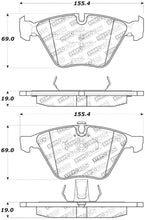 Cargar imagen en el visor de la galería, StopTech Street Touring 11-12 BMW Z4 (E86) Front Brake Pads