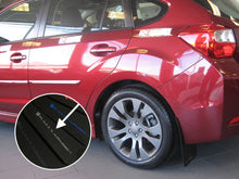 Cargar imagen en el visor de la galería, Rally Armor 12-16 Subaru Impreza 4D/5D Black UR Mud Flap w/Silver Logo