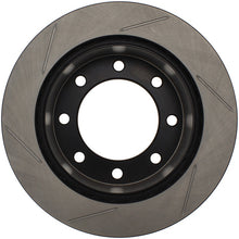 Load image into Gallery viewer, StopTech Power Slot 00-05 Ford Excursion / 01-04 F250 2WD/4WD Rear Left Slotted Rotor