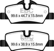 Cargar imagen en el visor de la galería, EBC 14+ Mini Hardtop 1.5 Turbo Cooper Greenstuff Rear Brake Pads