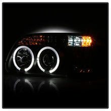 Load image into Gallery viewer, Spyder Ford Explorer 95-01 1PC Projector Headlights LED Halo Blk PRO-YD-FEXP95-HL-1PC-BK