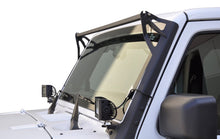 Cargar imagen en el visor de la galería, DV8 Offroad 07-18 Jeep Wrangler JK Over Windshield 50in Light Bar Mount - Black Steel