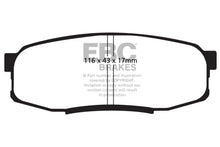 Cargar imagen en el visor de la galería, EBC 08+ Lexus LX570 5.7 Yellowstuff Rear Brake Pads