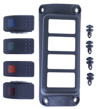 Cargar imagen en el visor de la galería, Daystar 2007-2018 Jeep Wrangler JK 2WD/4WD - A-Pillar Rocker Switch Pod (Switches Included)