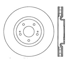 Cargar imagen en el visor de la galería, StopTech Power Slot 03-06 Evo 8 &amp; 9 Slotted Right Front Rotor