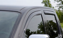 Cargar imagen en el visor de la galería, AVS 04-12 Chevy Colorado Crew Cab Ventvisor In-Channel Front &amp; Rear Window Deflectors 4pc - Smoke