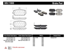 Cargar imagen en el visor de la galería, StopTech OE Fit Rear Sport Brake Pads