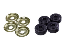 Cargar imagen en el visor de la galería, Energy Suspension Black Shock Tower Bushing Set 7/8in Nipple 3/8in ID 1-1/4in OD