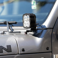 Cargar imagen en el visor de la galería, KC HiLiTES 18-23 Jeep JL/JT/4xe FLEX ERA 4 2-Light Sys Pillar Mount (80W Combo Beam)