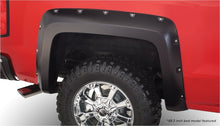 Cargar imagen en el visor de la galería, Bushwacker 15-18 Chevy Silverado 2500 HD Fleetside Pocket Style Flares 2pc 78.8/97.8in Bed - Black