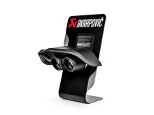 Cargar imagen en el visor de la galería, Akrapovic Counter Display with Sample Tail Pipe Set and Carbon Diffuser (High Gloss)