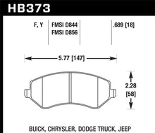 Cargar imagen en el visor de la galería, Hawk HPS Street Brake Pads