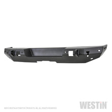 Cargar imagen en el visor de la galería, Westin 18-19 Jeep Wrangler JL WJ2 Rear Bumper w/  Sensors (Excl. Wrangler JK) - Textured Black