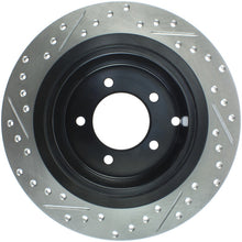 Cargar imagen en el visor de la galería, StopTech Slotted &amp; Drilled Sport Brake Rotor