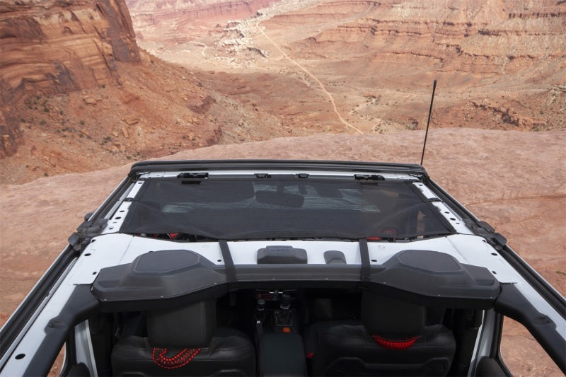 Rugged Ridge Eclipse Sun Shade Black Hard Top 18-20 Jeep Wrangler JLU/JT