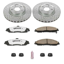 Cargar imagen en el visor de la galería, Power Stop 05-07 Cadillac XLR Front Z26 Street Warrior Brake Kit