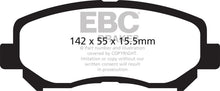 Cargar imagen en el visor de la galería, EBC 12+ Mazda CX-5 2 Greenstuff Front Brake Pads