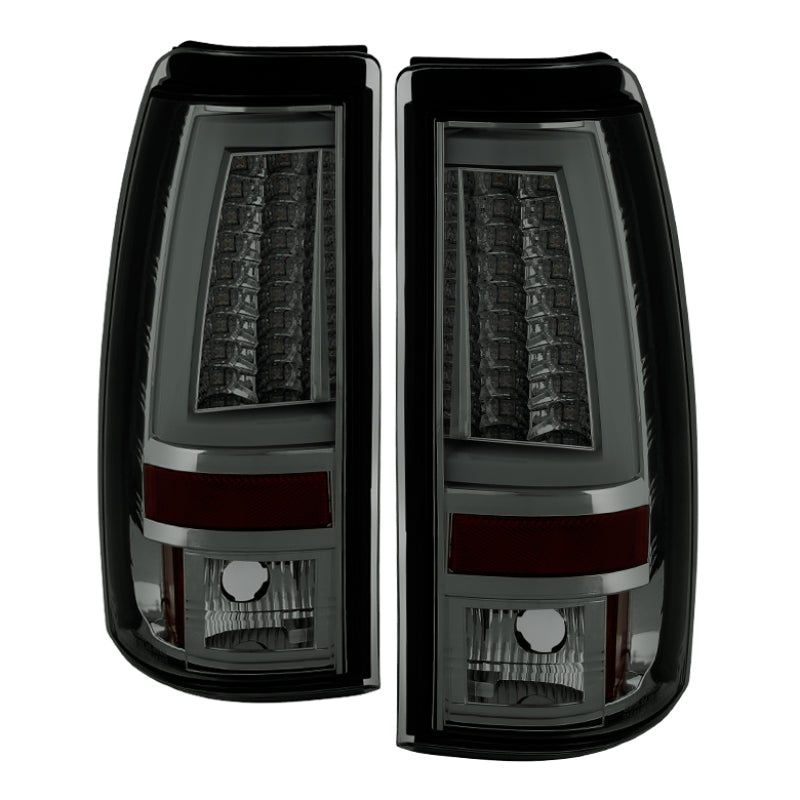 Spyder Chevy Silverado 1500/2500 03-06 Version 2 LED Tail Lights - Smoke ALT-YD-CS03V2-LED-SM