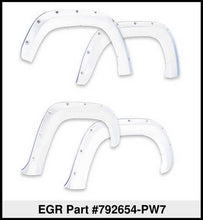 Cargar imagen en el visor de la galería, EGR 09+ Dodge Ram LD Bolt-On Look Color Match Fender Flares - Set - Bright White