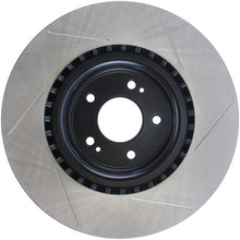 Cargar imagen en el visor de la galería, StopTech Power Slot 10 Hyundai Genesis Coupe Track Front Right Slotted Rotor