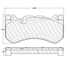 Cargar imagen en el visor de la galería, StopTech Mercedes Benz Front Street Touring Brake Pads