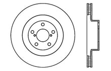 Cargar imagen en el visor de la galería, StopTech 02-10 WRX Drilled Left Front Rotor