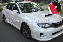 Cargar imagen en el visor de la galería, Rally Armor 11-14 Subaru WRX/STI (Sedan Only) Red UR Mud Flap w/White Logo