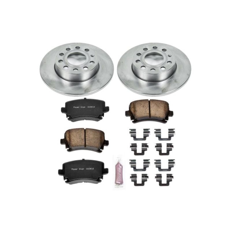 Power Stop 2008 Audi A3 Rear Autospecialty Brake Kit