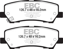 Cargar imagen en el visor de la galería, EBC 15+ Ford Mustang 2.3 Turbo Performance Pkg Yellowstuff Rear Brake Pads