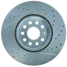 Cargar imagen en el visor de la galería, StopTech Select Sport 06-17 Volkswagen Jetta Slotted &amp; Drilled Front Right Rotor