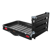 Load image into Gallery viewer, Curt 50in x 30-1/2in Aluminum Hitch Cargo Carrier w/Ramp